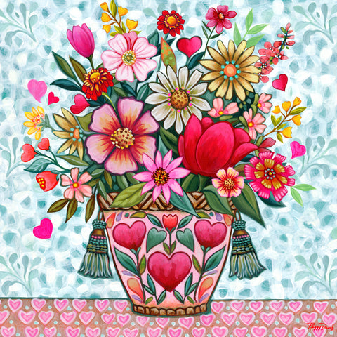 Happy Heart Floral II