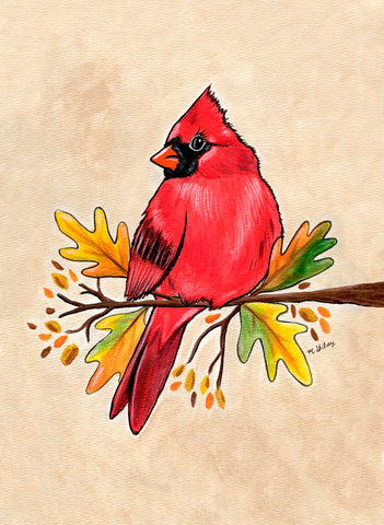 Autumn Cardinal