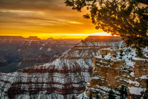 Winter Overview from Mather Point