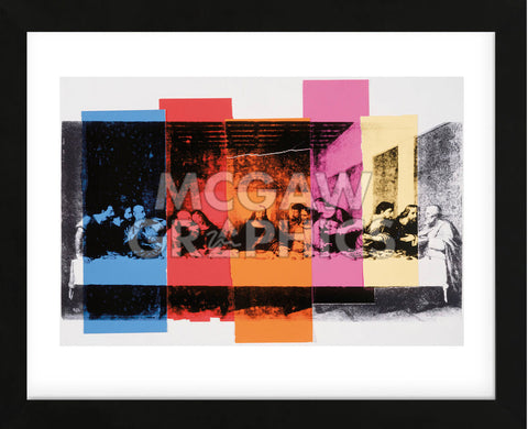 Detail of The Last Supper, 1986 (Framed)