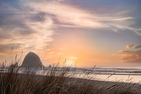 Along the Shore at Sundown