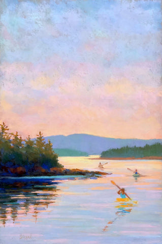 Paddling at Dawn