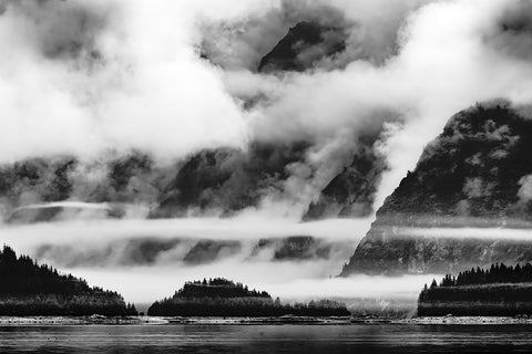Summer Fog, Glacier Bay, Alaska