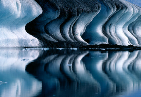 Icelandic Iceberg Reflection