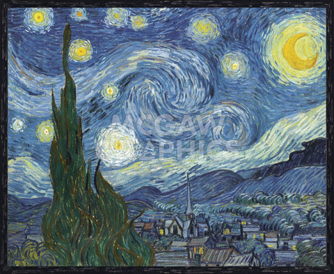 The Starry Night (Framed) | McGaw Graphics