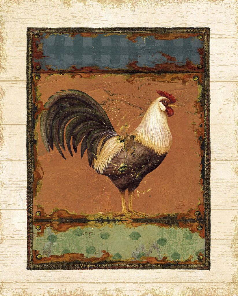 Rooster Portraits III | McGaw Graphics