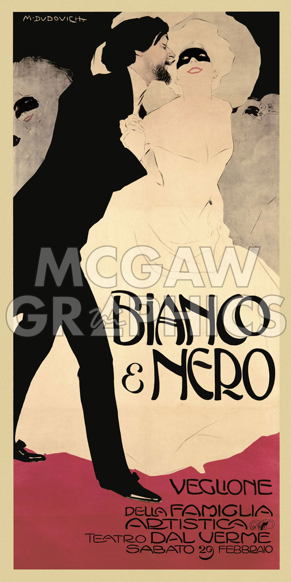 Poster in Bianco e nero