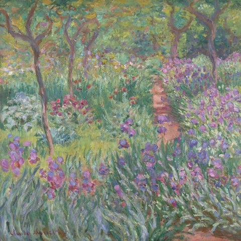 The Artist‚Äôs Garden in Giverny, 1900 -  Claude Monet - McGaw Graphics
