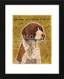 German Shorthaired Pointer (Framed) -  John W. Golden - McGaw Graphics