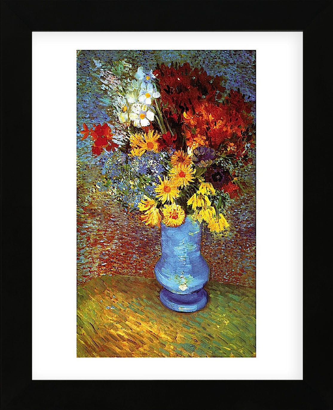 Vase With Anemone (Framed)