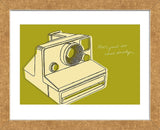 Lunastrella Instant Camera (Framed) -  John W. Golden - McGaw Graphics