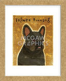 French Bulldog (Black) (Framed) -  John W. Golden - McGaw Graphics