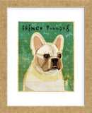 French Bulldog (White) (Framed) -  John W. Golden - McGaw Graphics