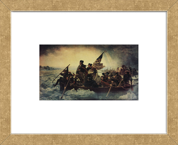 Washington Crossing the Delaware (Framed) | McGaw Graphics