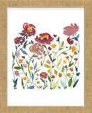 Nouveau Boheme - Wildflower Garden (Framed) -  Kiana Mosley - McGaw Graphics