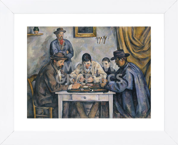 The Card Players, 1890-1892 (Framed) | McGaw Graphics