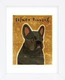 French Bulldog (Black) (Framed) -  John W. Golden - McGaw Graphics