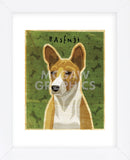 Basenji (Red) (Framed) -  John W. Golden - McGaw Graphics