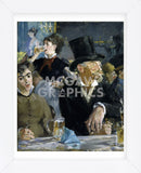 At the Cafe, c. 1879 (Framed) -  Edouard Manet - McGaw Graphics