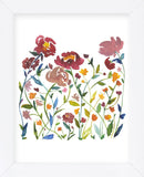 Nouveau Boheme - Wildflower Garden (Framed) -  Kiana Mosley - McGaw Graphics