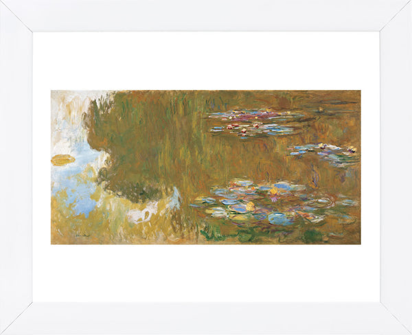 The Water Lily Pond, c. 1917-19 (Framed) | McGaw Graphics