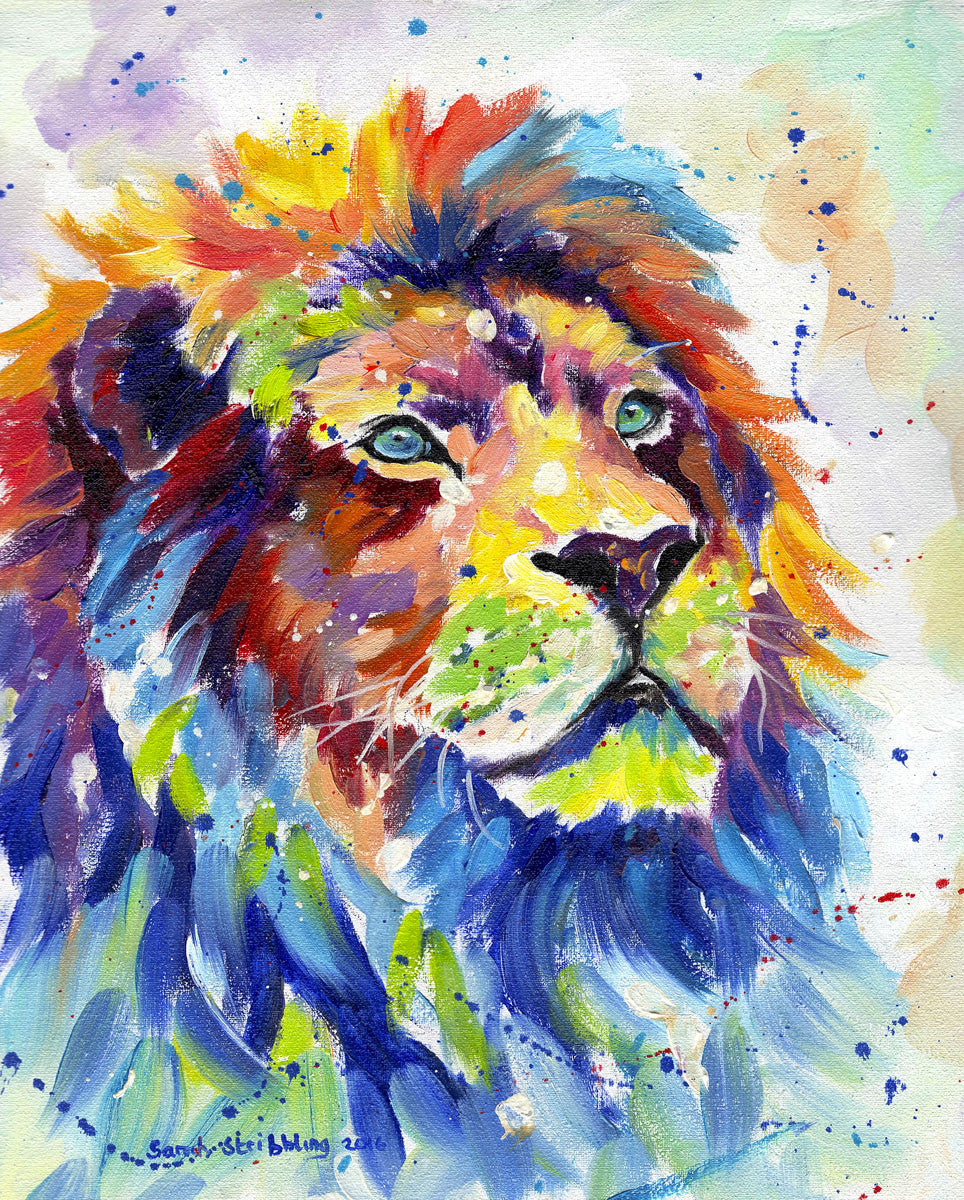 African Lion Coloring Page for Kids - Free Lion Printable Coloring Pages  Online for Kids - ColoringPages101.com | Coloring Pages for Kids