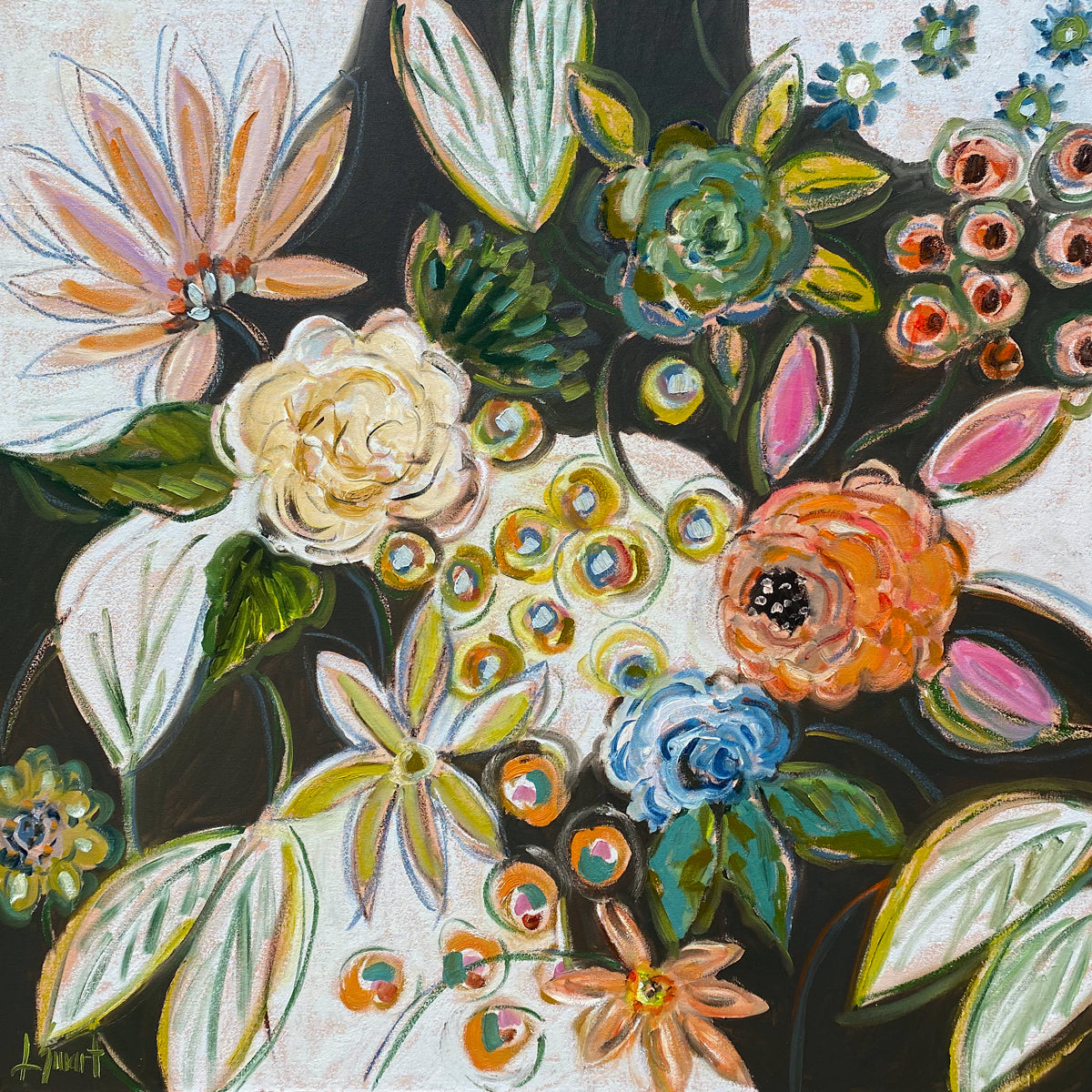 Petal Paintings & Floral Memories - Pressed Flower Art - Asheville Art  Gallery, Contemporary Mountain Crafts