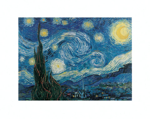 Van Gogh Starry Night dreamy long dress – Galartsy