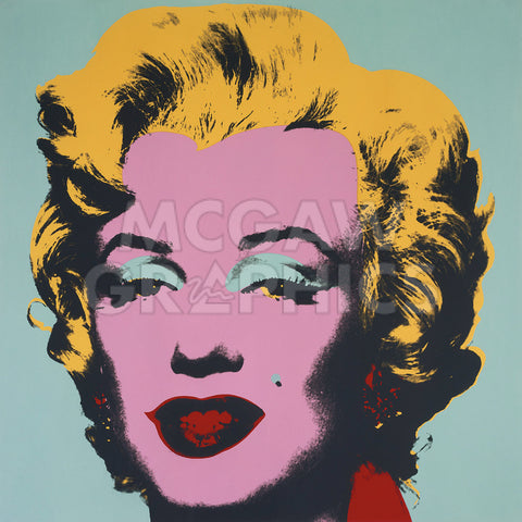 Marilyn, 1967 (on blue ground) | McGaw Graphics
