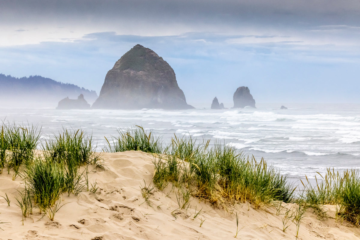 Haystack Rock Cannon Beach - 5D Diamond Painting 