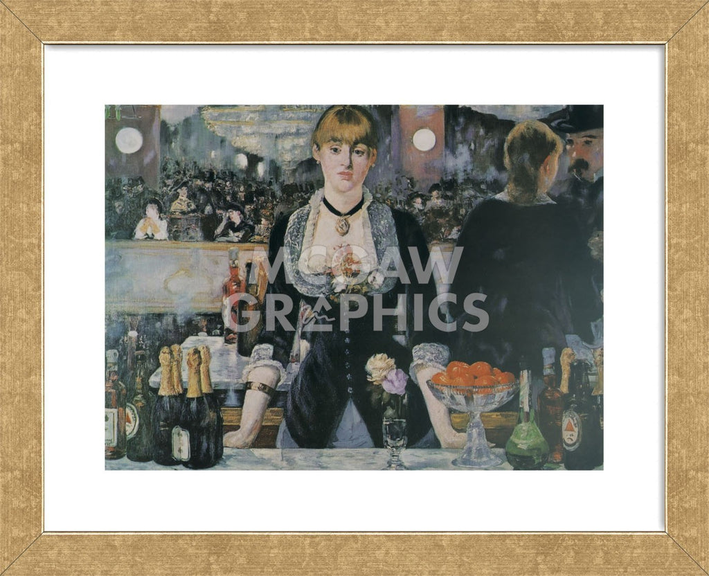 A Bar at the Folies-Bergere (Framed) | McGaw Graphics